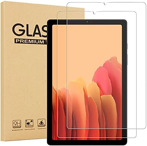 [2 חבילה] מגן מסך Epicgadget עבור Galaxy Tab A7 Lite SM-T220/SM-T225, 9H קשיות HD אנטי-סקרט בועה מגן מסך זכוכית